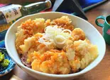 鶏天丼（北池袋 長寿庵）