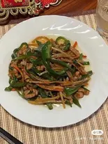 豚肉ピーマン（中華家庭料理 福軒）