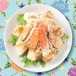 油淋蟹塊(ワタリガニの香味揚げ)（池袋 茶舘）