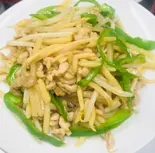 青椒肉絲(中華料理 三喜)