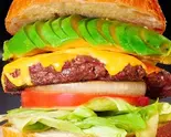 アボカドチーズバーガー（【ハンバーガー】CAFE＆RESTAURANT ARMANDO）