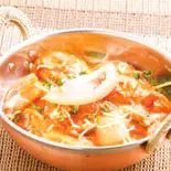 チキンビンダルカレー/Chicken Vindaloo Curry(インドアジアンアカレーハウス KALIKA)