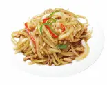 豚肉の生姜焼き(口福 食彩雲南 過橋米線)