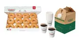 「コーヒー2杯分がお得！」ダズン ブリュー ボックス ＆ オリジナル・グレーズド ダズンセット（クリスピー・クリーム・ドーナツ sitatte sapporo店）