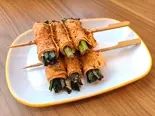 野菜巻き揚げ串(ニラ)2本入り（稲香米線）