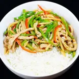 青椒肉絲丼（台湾料理興福順 座間店）
