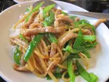 (大盛無料キャンペーン中)青椒肉絲丼(東来)