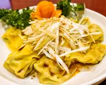 【葱油雲呑】ワンタンの葱油がけ(中華 東海飯店 大門本店)