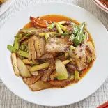 四川風回鍋肉 Sichuan style twice cooked Pork(香辣妹子)