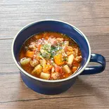 たっぷり野菜のミネストローネ（カフェバルKei）