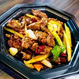牛ヒレ肉と唐辛子の炒め(小炒牛肉)（本格中華大龍城 西川口店）