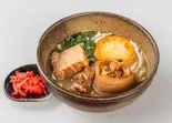 三種のせ沖縄そば / Okinawa Soba with Three Toppings（おきなわ銀座 万が一）