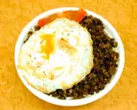ビーフ卵ケバブ丼Beef egg kebab bowl（本格カレースターケバブ ビリヤニ ハラル専門店）
