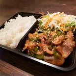 【牛カルビプレート】スタミナ炒め（￥500バーグ食堂）