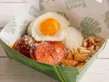 ハンバーグロコモコ Hamburg Steak Loco Moco（コナズ珈琲幕張）