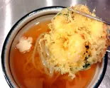 海老かき揚げうどん(うどん焼き鳥処 ぽらりす)