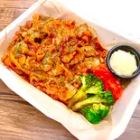 ポークチャップライス(マヨネーズ付き)（手作りカフェごはん。Cafe Karanos[カラノス]）