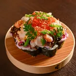 ちらし寿司巻き（酒と肴 めから鱗）