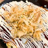 トリプル(イカ、エビ、豚)（お好み焼きFuji）