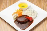 デミグラスハンバーグ ライス付（Bulls Tokyo marunouchi）