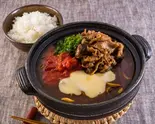 牛焼肉のトマトチーズカレーうどんライスセット(札幌トマトカレーうどん 栄店)