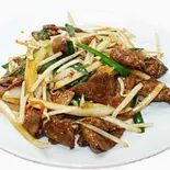 ニラレバ炒め（中華料理 阿里山）