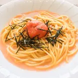 明太クリームパスタ（SNOW BLUE BASE）