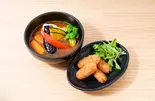 ささみチーズフライのスープカレー（スープカレー 北海ほくほく亭）