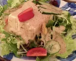 豆腐サラダ(tofu salad)豆腐沙拉（中崋苑）