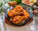 タンドリーチキン・2 pcs Tandoori Chicken（ガンディー パレス）