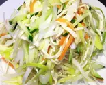 押し豆腐と長ネギのネギ油和え（中国家庭料理 佳成）