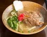 #当店人気No.3 ソーキそば Soki-Soba(ハモニカ・クイナ)