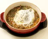 KIYMALI ISPANAK ( Oven cooked spinach and egg )ほうれん草と卵のオーブン焼き ( HALAL)  トルコ料理（トルコ料理ボスボラスハサン新宿店）