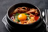 牛カルビスンドゥブ（韓国カルビ丼とスンドゥブ 洞山 西新店）