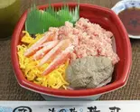 カニづくし丼(海鮮丼専門店 丼丸 立花店)