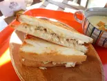 米粉のツナメルトグリルサンド(米と米粉のグルテンフリー Hoy’s Cafe)