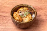 鶏の香味揚げミニ丼 Fried Chicken Rice(つけ蕎麦安土 高田馬場本店)