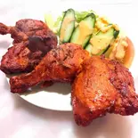 タンドリーチキン4個 tandoori chicken 4piece（本格インドカレー door）