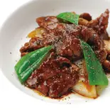 牛肉と黒胡椒炒め(中華料理 嘉楽飯店 荻窪店)