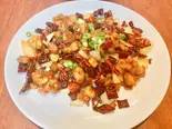 四川風鶏肉辛口炒め（中国家常菜 祥龍房）