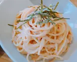 明太クリームパスタ（JOY CAFE）
