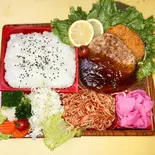 あんかけハンバーグ弁当（てんこもり弁当湊川店）
