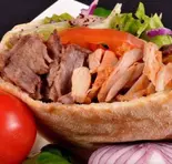 ハラールケバブサンド チキン HALAL KEBAB SAND CHICKEN(ATA KEBAB)