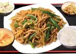 豚肉とピーマン炒め（美味しい屋 甘味処 The sweet）