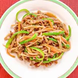 豚肉とピーマン炒め(華味楼)