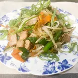 ニラもやし炒め（西松家）