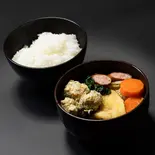 ちゃんこ鍋【塩】 ライスセット(-力士食堂-WANPAKU)
