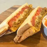 ホットサンド タコミートチーズ（Kiro Cafe）