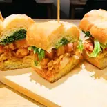 エビ野菜のサンド（BURGER QUEEN）