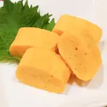 出汁巻玉子 Rolled egg（わらじが二足 糸島産無農薬のおむすび）